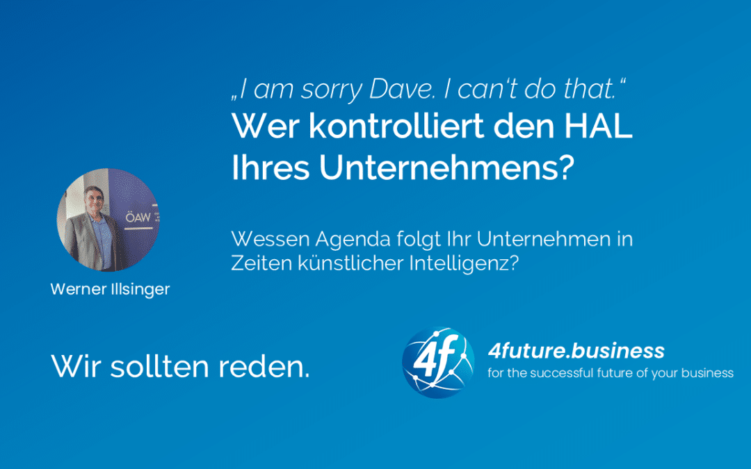 Wer kontrolliert den HAL ihres Unternehmens?